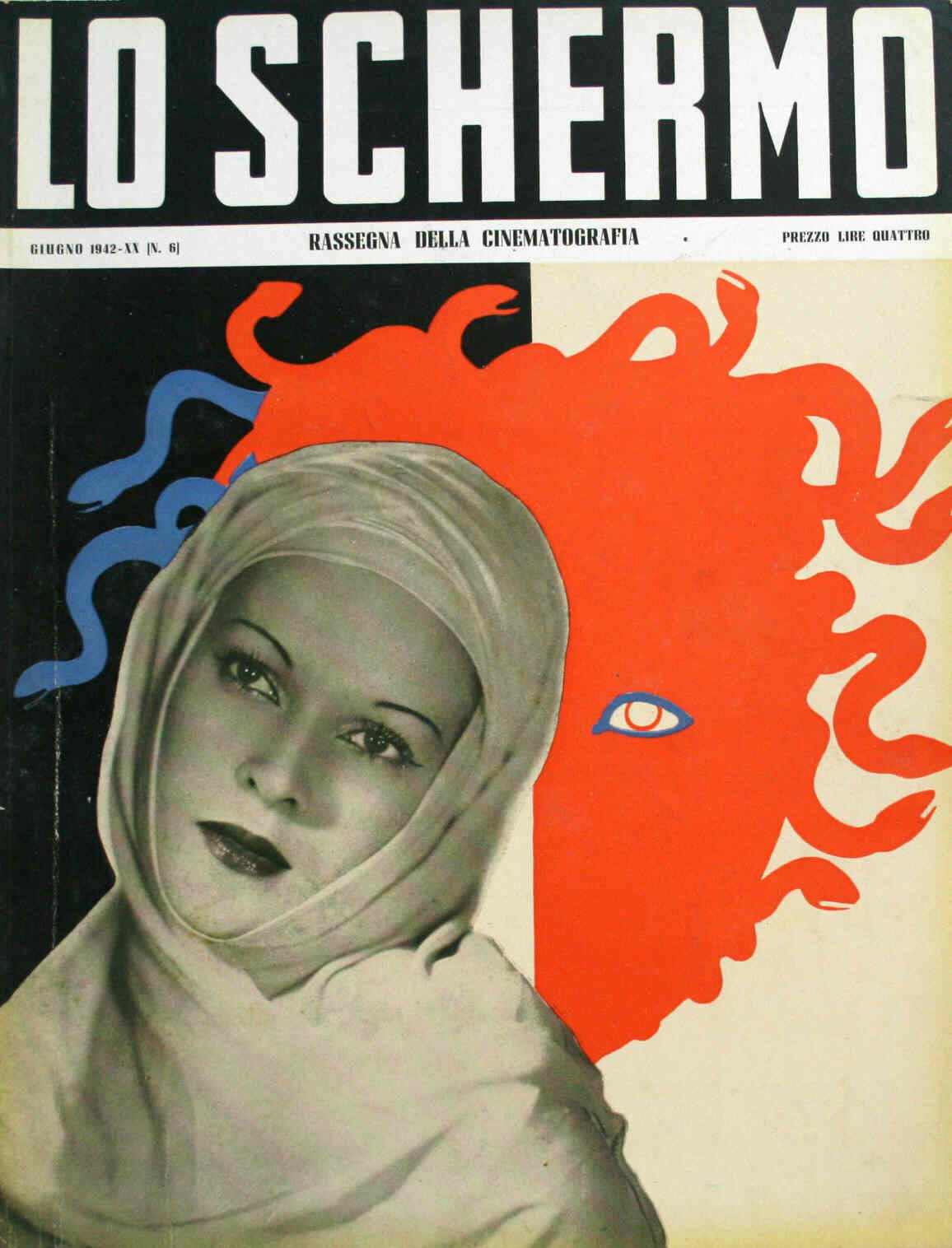 SCHERMO | LO magazine side cover June 1942