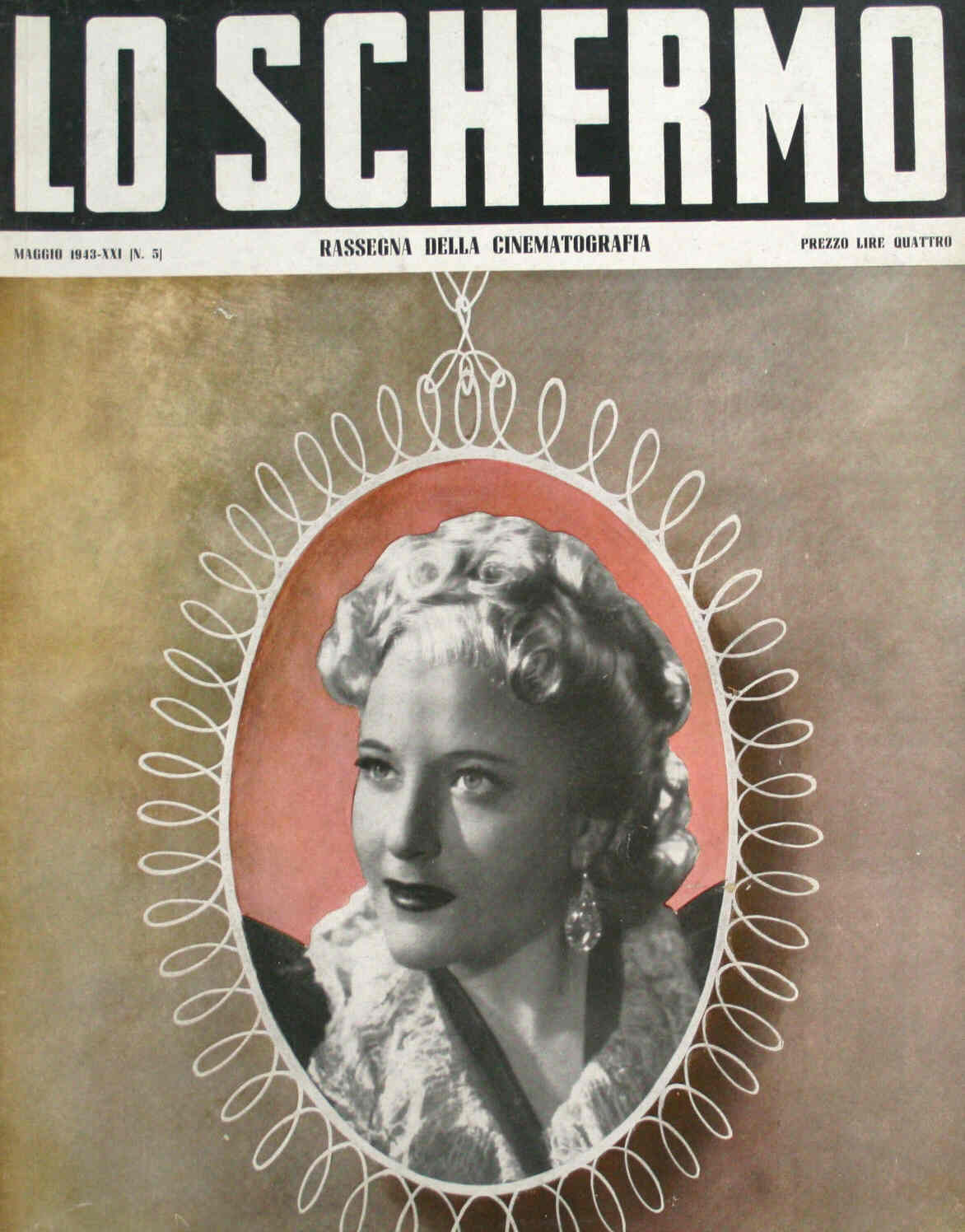 SCHERMO | LO magazine side cover May 1943