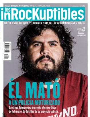 INROCKUPTIBLES | LOS magazine side cover  March 2017