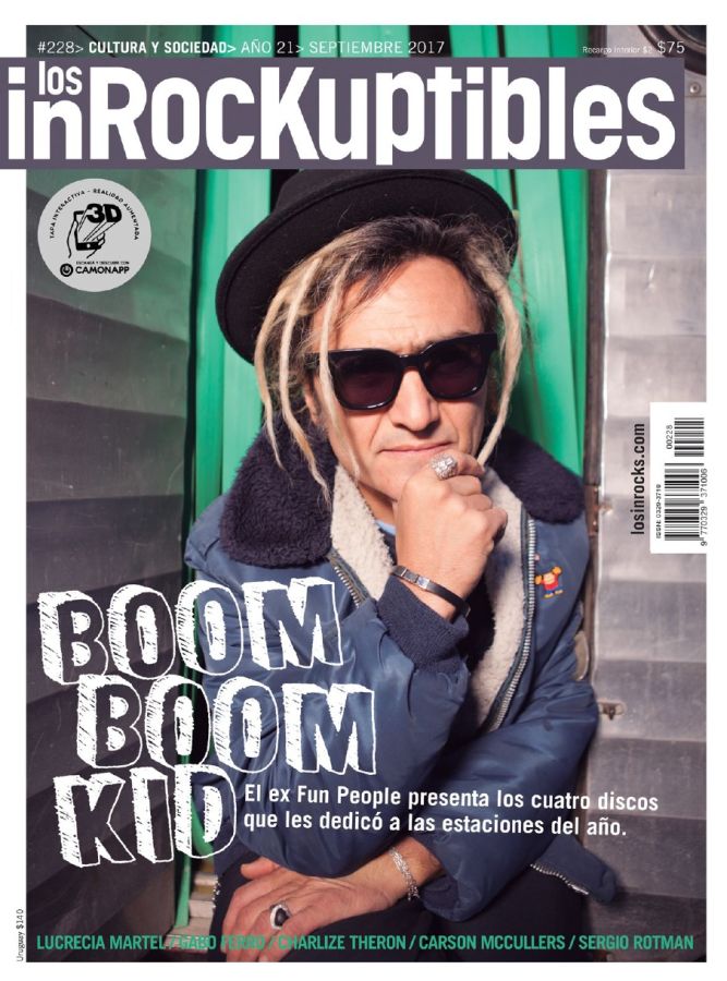 INROCKUPTIBLES | LOS magazine side cover Issue 228  September 2017