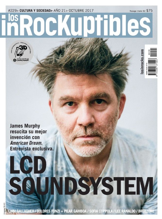 INROCKUPTIBLES | LOS magazine side cover Issue 229  October 2017