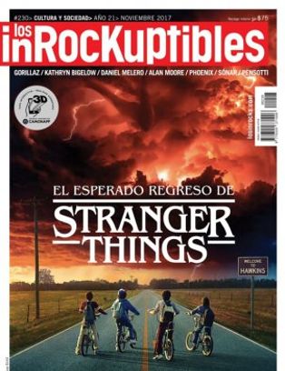 INROCKUPTIBLES | LOS magazine side cover  November 2017