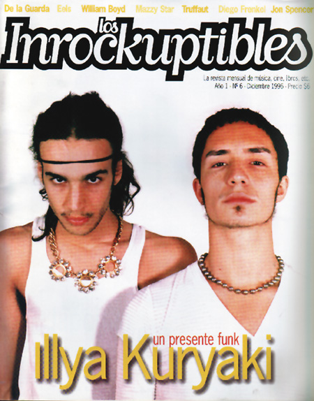 INROCKUPTIBLES | LOS magazine side cover December 1996