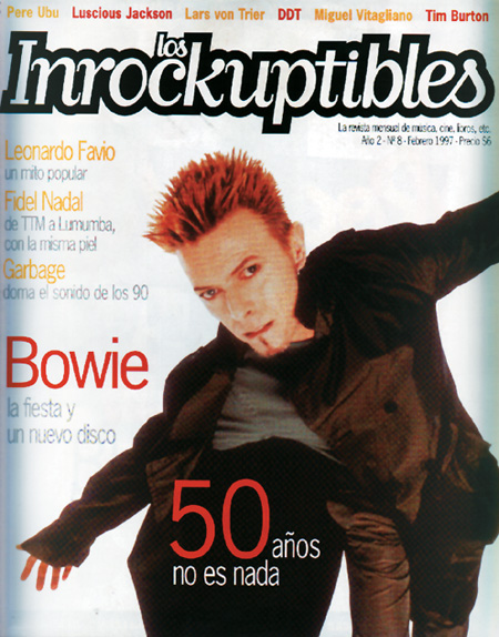 INROCKUPTIBLES | LOS magazine side cover February 1997