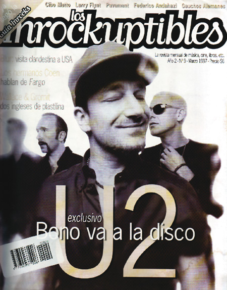 INROCKUPTIBLES | LOS magazine side cover March 1997