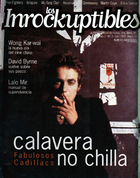 INROCKUPTIBLES | LOS magazine side cover July 1997