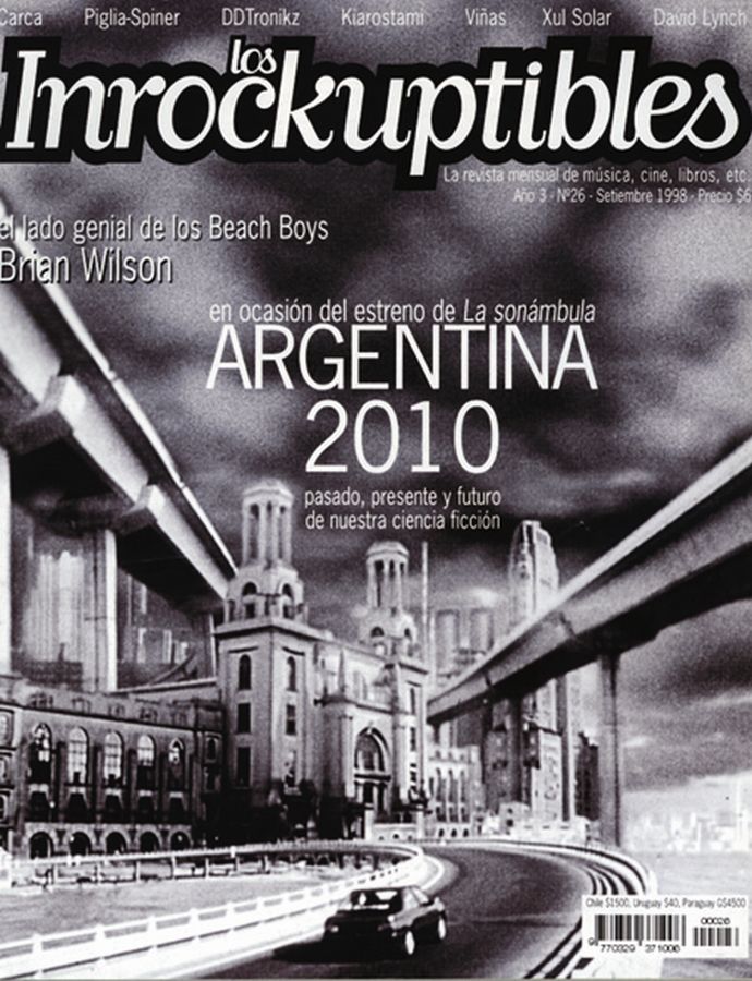 INROCKUPTIBLES | LOS magazine side cover September 1998