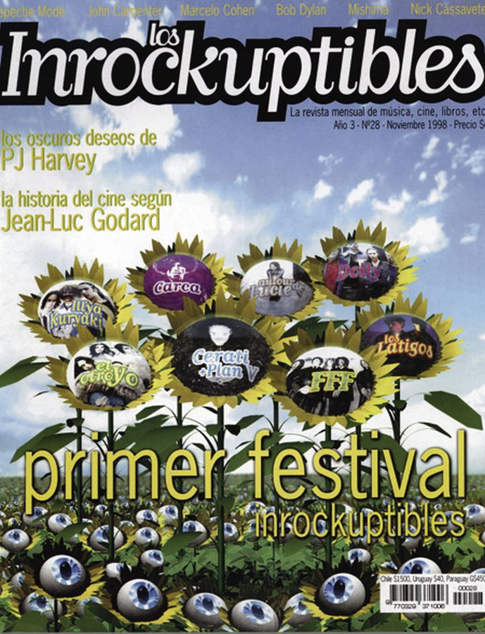 INROCKUPTIBLES | LOS magazine side cover November 1998