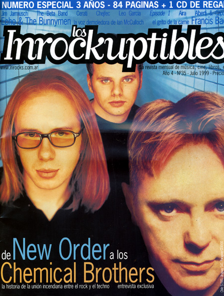 INROCKUPTIBLES | LOS magazine side cover July 1999