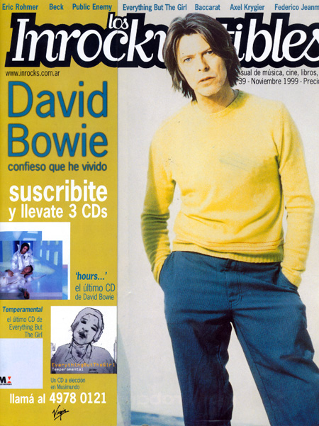 INROCKUPTIBLES | LOS magazine side cover November 1999