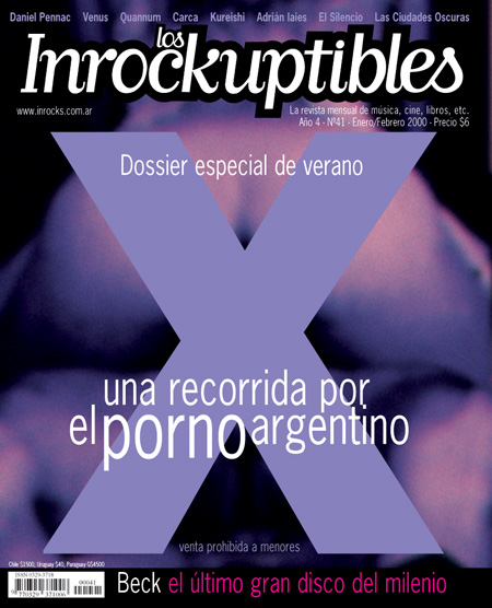 INROCKUPTIBLES | LOS magazine side cover January/February 2000