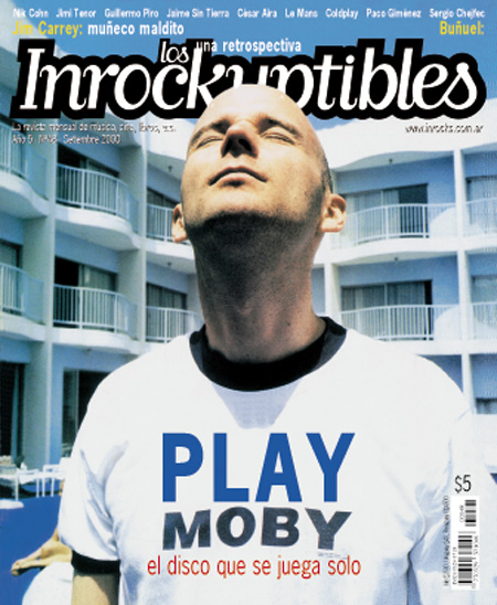 INROCKUPTIBLES | LOS magazine side cover September 2000