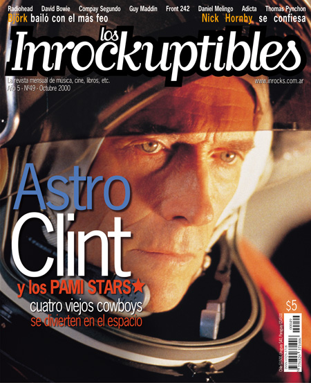 INROCKUPTIBLES | LOS magazine side cover October 2000