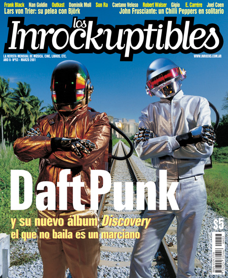 INROCKUPTIBLES | LOS magazine side cover March 2001