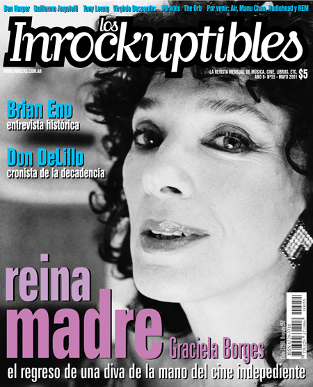 INROCKUPTIBLES | LOS magazine side cover May 2001
