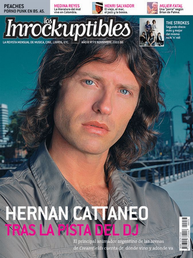 INROCKUPTIBLES | LOS magazine side cover November 2003