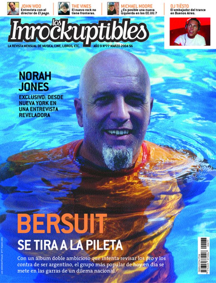 INROCKUPTIBLES | LOS magazine side cover March 2004