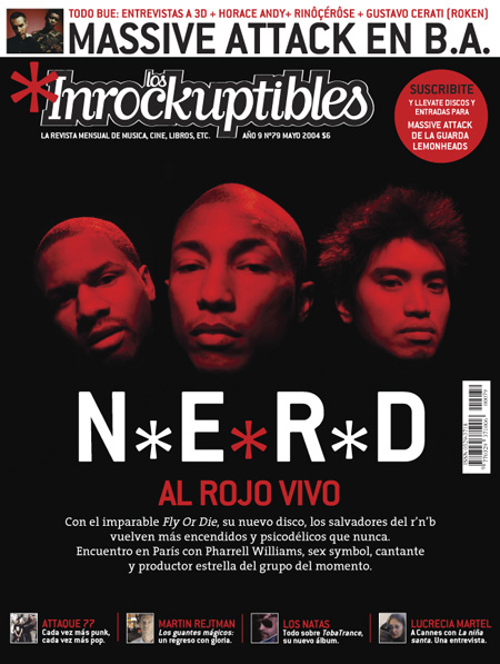 INROCKUPTIBLES | LOS magazine side cover May 2004