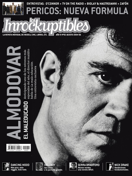 INROCKUPTIBLES | LOS magazine side cover August 2004