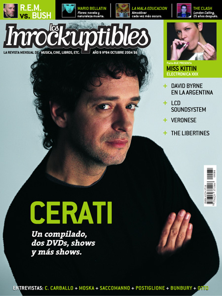 INROCKUPTIBLES | LOS magazine side cover October 2004