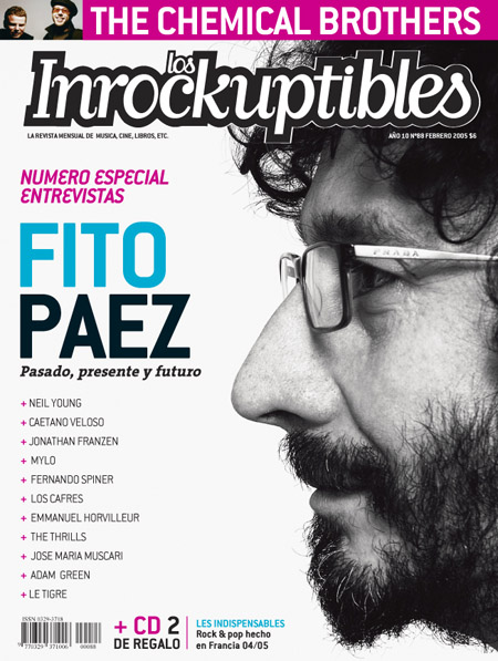 INROCKUPTIBLES | LOS magazine side cover February 2005