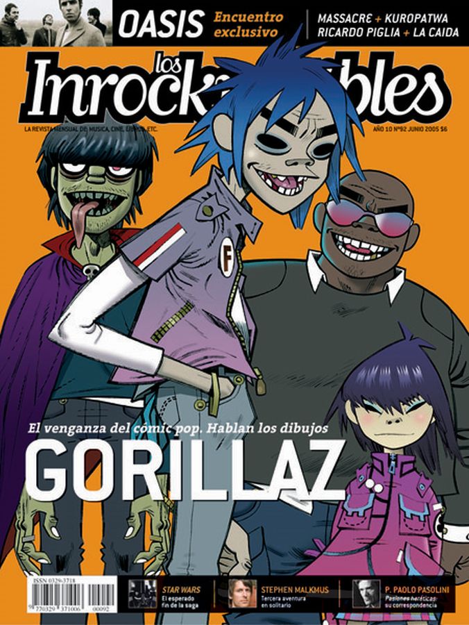 INROCKUPTIBLES | LOS magazine side cover June 2005