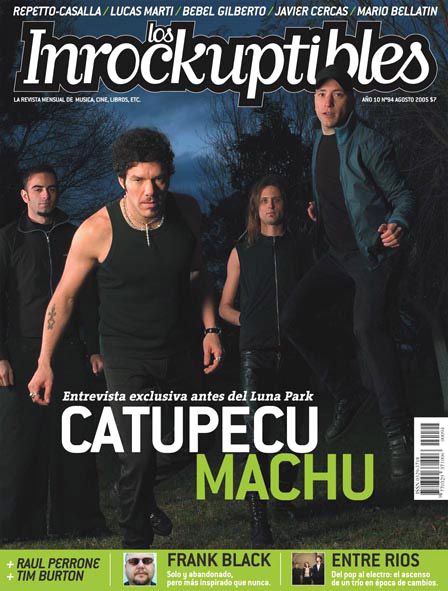 INROCKUPTIBLES | LOS magazine side cover August 2005
