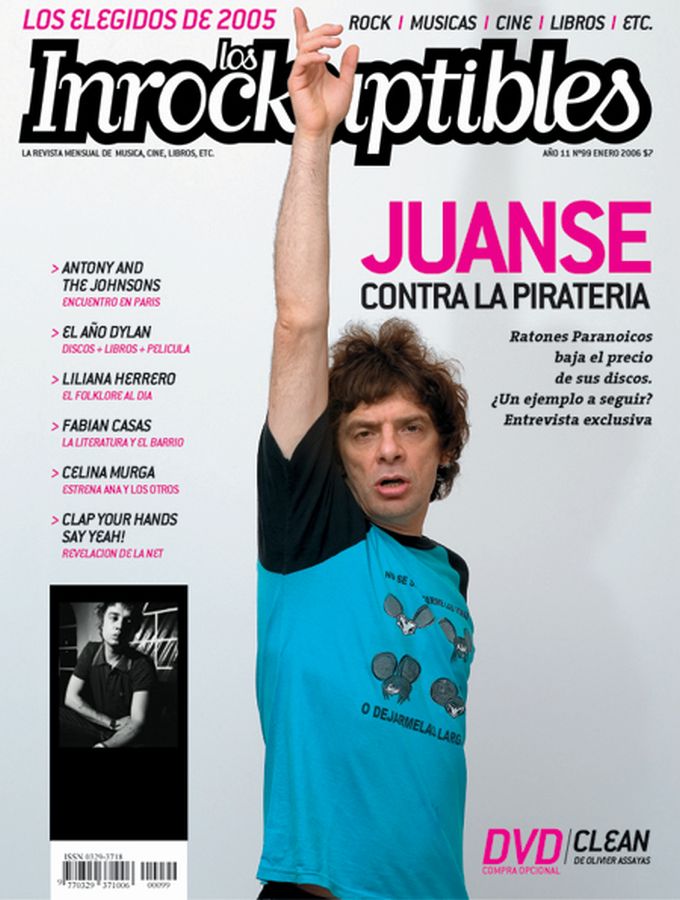INROCKUPTIBLES | LOS magazine side cover January 2006