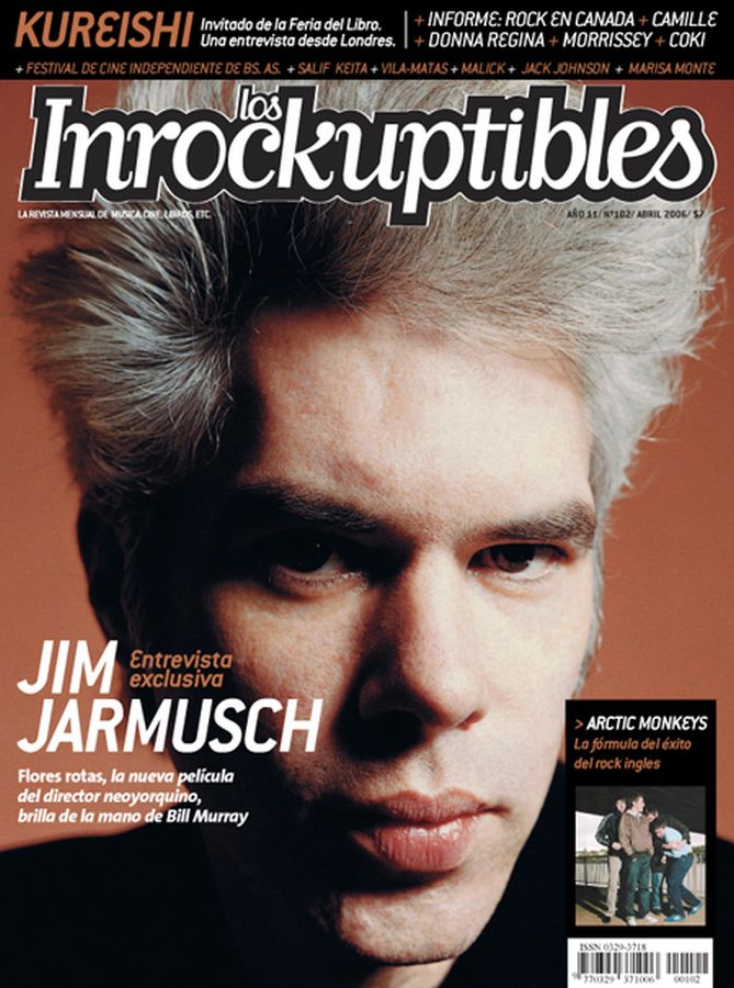 INROCKUPTIBLES | LOS magazine side cover April 2006