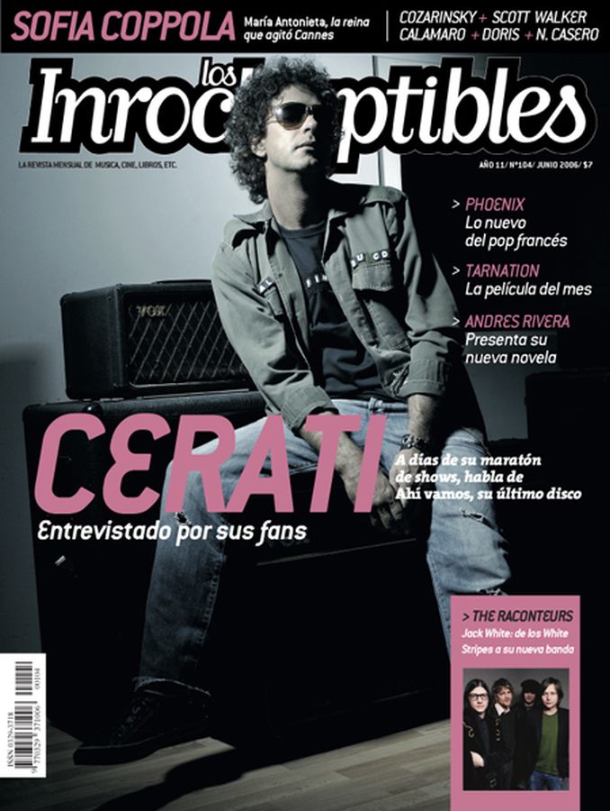 INROCKUPTIBLES | LOS magazine side cover June 2006