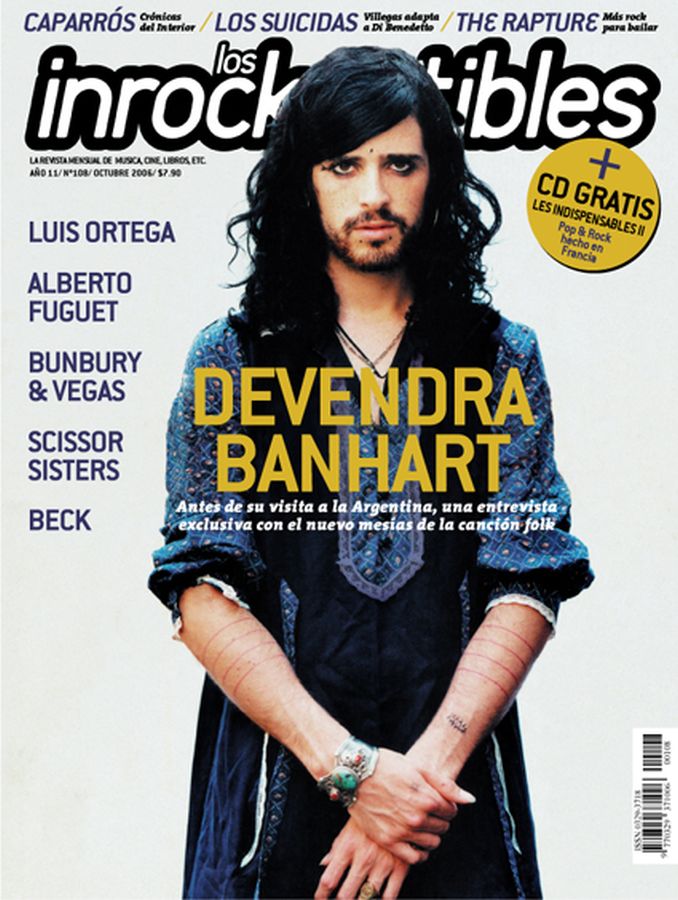 INROCKUPTIBLES | LOS magazine side cover October 2006