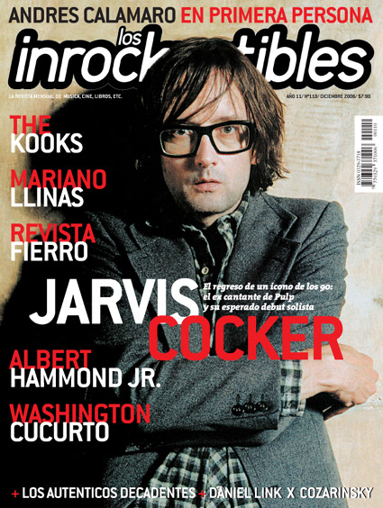 INROCKUPTIBLES | LOS magazine side cover December 2006