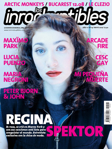 INROCKUPTIBLES | LOS magazine side cover May 2007