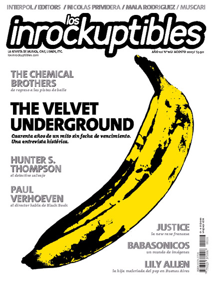 INROCKUPTIBLES | LOS magazine side cover August 2007