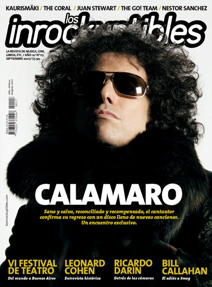 INROCKUPTIBLES | LOS magazine side cover September 2007
