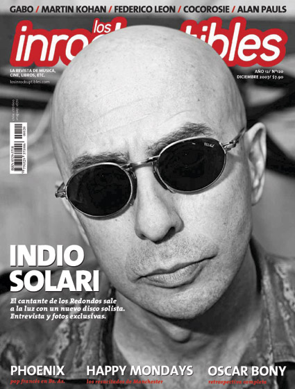 INROCKUPTIBLES | LOS magazine side cover December 2007
