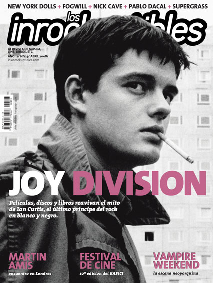 INROCKUPTIBLES | LOS magazine side cover April 2008