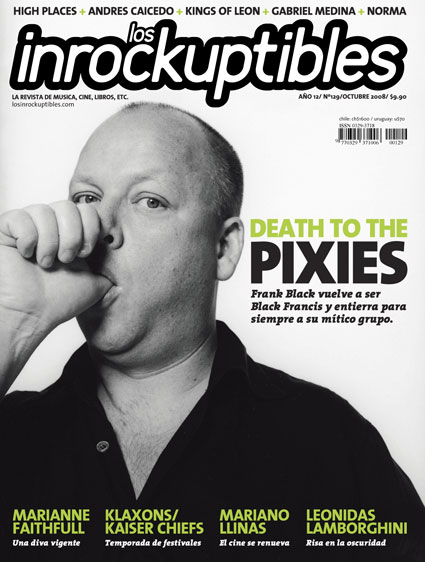 INROCKUPTIBLES | LOS magazine side cover October 2008