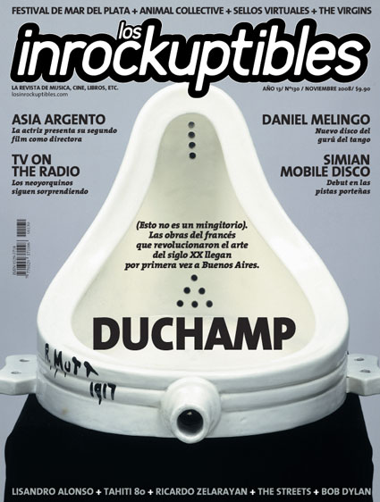 INROCKUPTIBLES | LOS magazine side cover November 2008