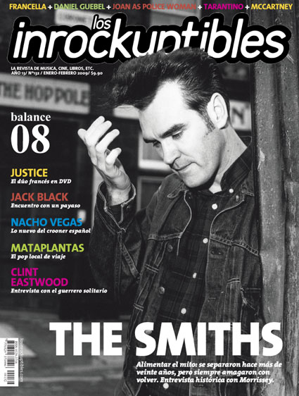 INROCKUPTIBLES | LOS magazine side cover January/February 2009