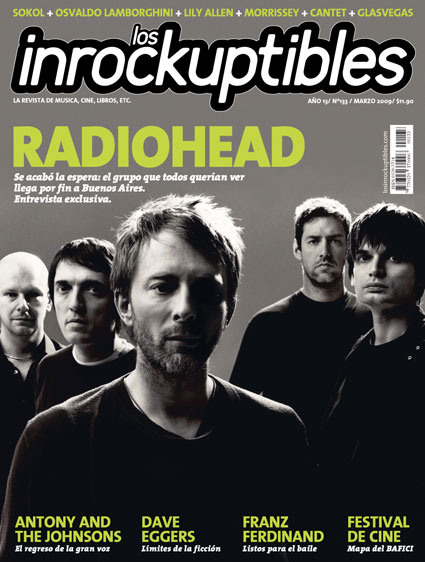 INROCKUPTIBLES | LOS magazine side cover March 2009