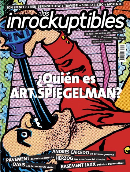 INROCKUPTIBLES | LOS magazine side cover April 2009