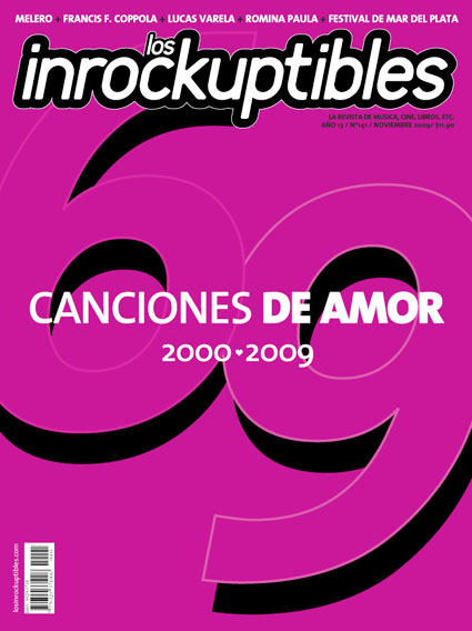 INROCKUPTIBLES | LOS magazine side cover November 2009