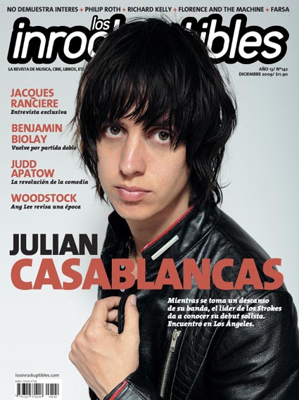 INROCKUPTIBLES | LOS magazine side cover December 2009
