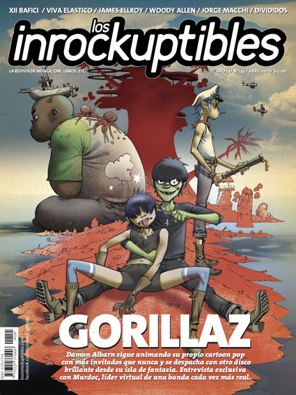 INROCKUPTIBLES | LOS magazine side cover April 2010