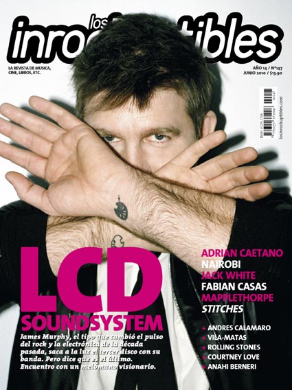 INROCKUPTIBLES | LOS magazine side cover June 2010