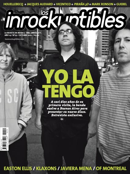 INROCKUPTIBLES | LOS magazine side cover October 2010