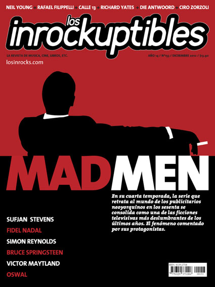 INROCKUPTIBLES | LOS magazine side cover December 2010