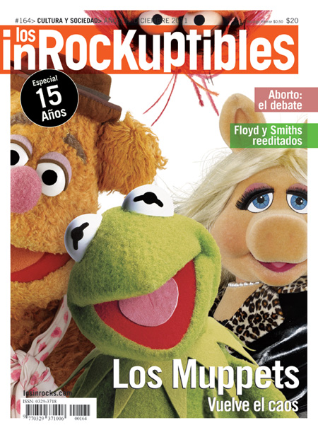 INROCKUPTIBLES | LOS magazine side cover December 2011