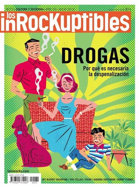 INROCKUPTIBLES | LOS magazine side cover July 2012